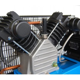 Compressore a cinghia bicilindrico 100 litri 3 hp 8 bar MOD. P 100 CmH