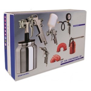 Kit 5 accessori universali per compressore - Parise Compressori